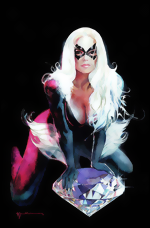 Black Cat_2_Bill Sienkiewicz Art Variant_signed by Bill Sienkiewicz