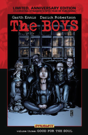The Boys Vol. 3: Good For The Soul Limited, Anniversary Edition HC signed by Garth Ennis