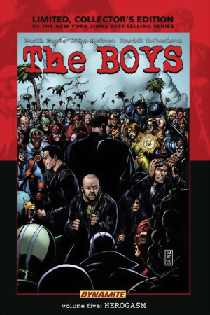 The Boys Vol. 5: Herogasm Limited, Collector´s Edition HC signed by Garth Ennis