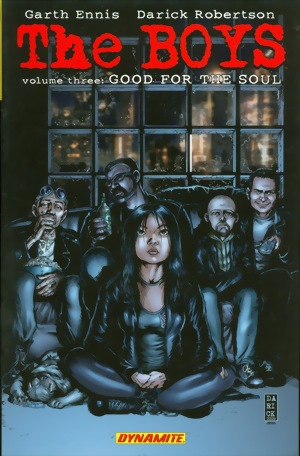 The Boys Vol. 3: Good For The Soul signed by Darick Robertson
