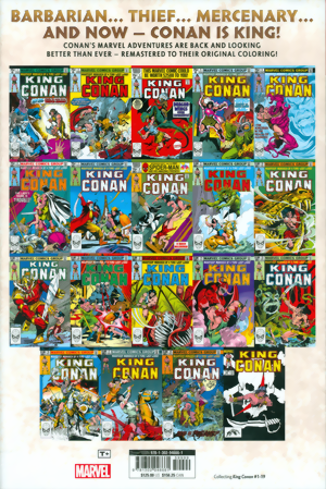 Conan The King The Original Marvel Years Omnibus Vol. 1 HC John Buscema Direct Market Variant Edition