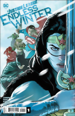 Justice League_Endless Winter_1_signed by Ron Marz