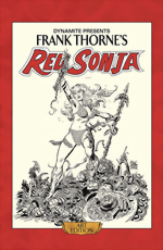 Frank Thornes Red Sonja Deluxe Art Edition HC Signed By Frank Thorne And Roy Thomas