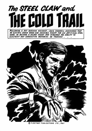 The Steel Claw and The Cold Trail interior