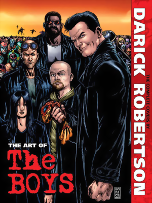 The Art Of The Boys: The Complete Covers By Darick Robertson HC Signed Edition