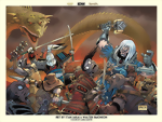 Usagi Yojimbo Ragnarok Jam Poster signed